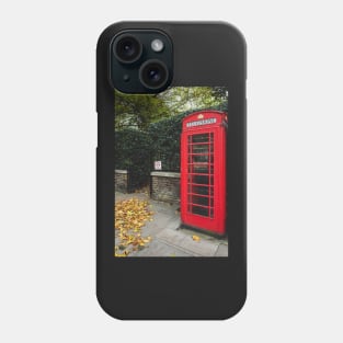 Telephone box, London England, UK Phone Case