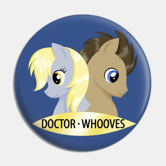 Doctor Whooves Pin by schnln01