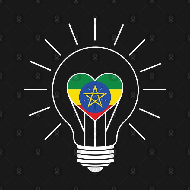 Love lamp flag Ethiopia designs by D_designs