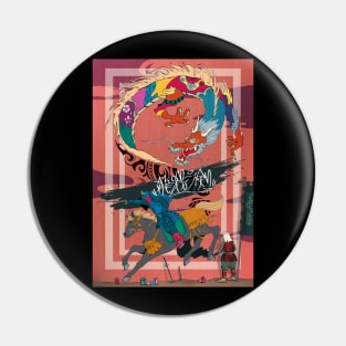 Sengoku Graffiti Pin