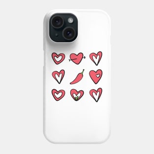 Be my spicy valentines Phone Case