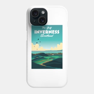 Inverness Scotland Golf Phone Case