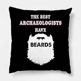 Archaeologist beards Pillow