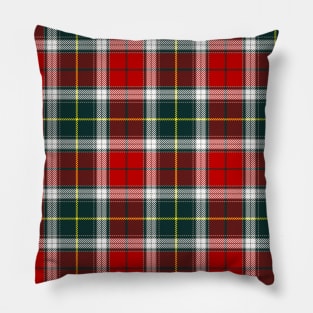 Christmas tartan flannel pattern Pillow