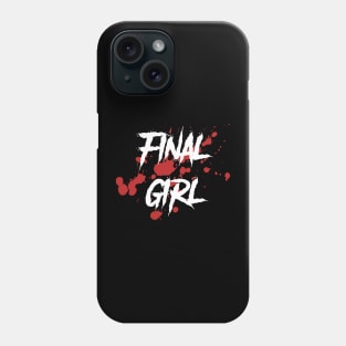 Final Girl Horror Movie Halloween Icon Phone Case