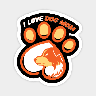 Happy Dog Mom Day II Magnet