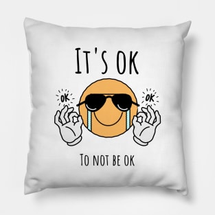 It's OK Not to Be OK Pillow