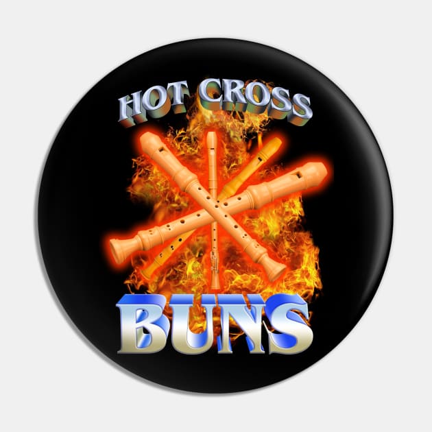 Hot Cross Buns Apparel Pin by AteezStore