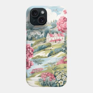 Chinoiserie and botanicals II Phone Case