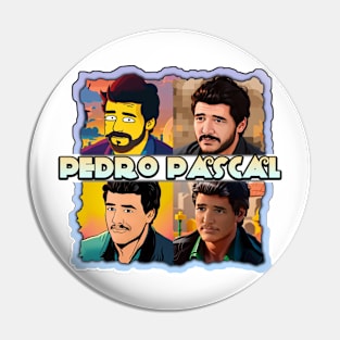 the last of us Pedro Pascal tv series " TLOU " tshirt sticker etc. design by ironpalette Pin