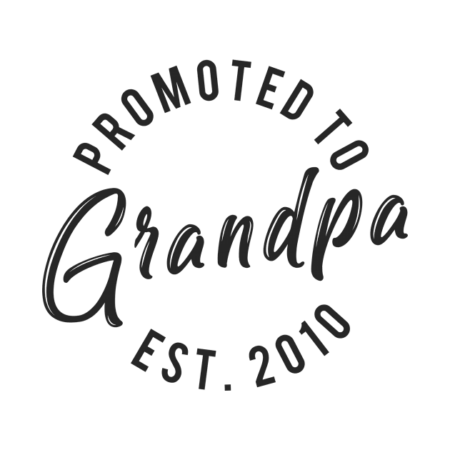 Promoted to grandpa est 2010 by Monosshop