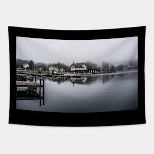 Worthersee Lake South Shore in Austria Tapestry