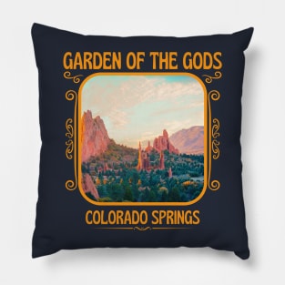 Garden of the Gods Colorado Springs Pillow