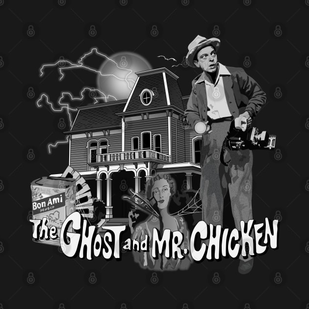 The Ghost and Mr. Chicken by Screen Fiend Merch