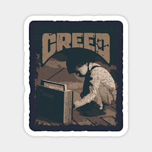 Creed Vintage Radio Magnet