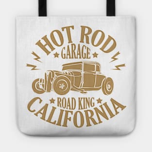 Hot rod garage. Road king Tote