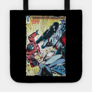 Transformers vintage cover art Tote