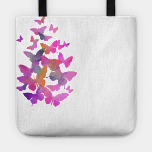 Pink Butterflies Tote