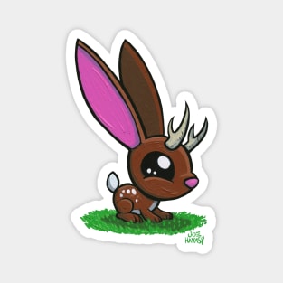 Jackalope Fawn Magnet