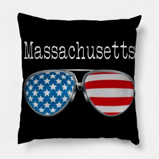 AMERICA PILOT GLASSES MASSACHUSETTS Pillow