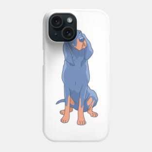 Black and Tan Coonhound Phone Case