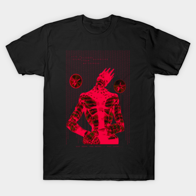 Whitesnake Matrix Design (Red Variant) - Jojo's Bizarre Adventure: Stone Ocean - Stone Ocean - T-Shirt