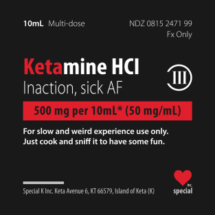 Ketamine Tshirt Drug T-Shirt