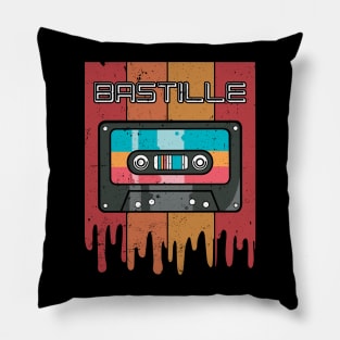 Classic Personalized Bastille Proud Name Cassette Pillow