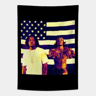 Stankonia Hip Hop Retro Tapestry