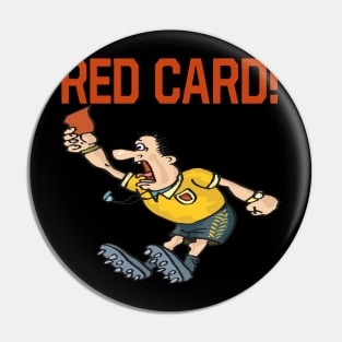 Red card Pin