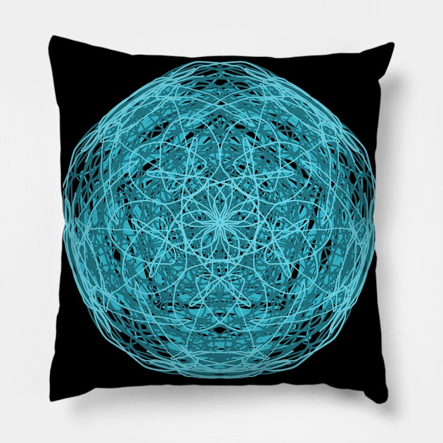 Layered Flake Pillow by Lobinha