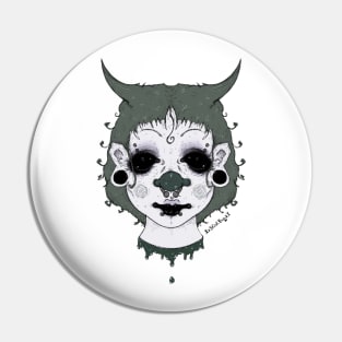 Decapitated Clown Pin