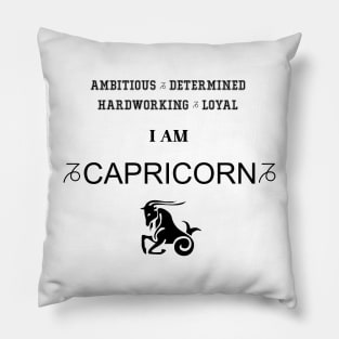 Capricorn horoscope 01 Pillow