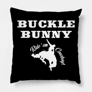 Buckle Bunny Rodeo Rider Pillow