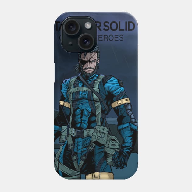 Big Boss Ground Zeroes Phone Case by Art Of Lunatik