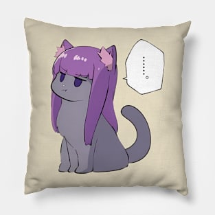 Cat Fern Pillow