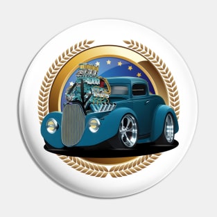 Hot Rod Car Cool Pin