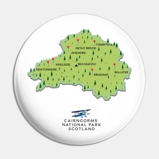 Cairngorms National Park Map Pin