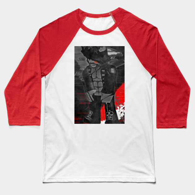 Dpain Abstract Roblox Baseball T Shirt Teepublic - motorcycle t shirt roblox red