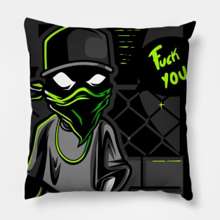 Real street apparel penpencils Pillow