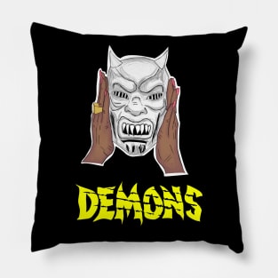 Demons Version 3 Pillow