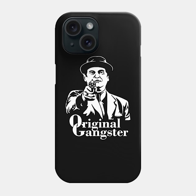 Joe pesci vintage movie art black art gangster Phone Case by Julie lovely drawings