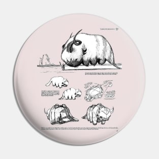 Avatar the last airbender appa sketch design animation Pin