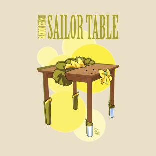Sailor Moon T-Shirt - Sailor Table by DracheaRannak