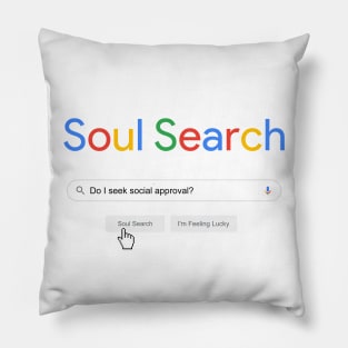 Soul Search Engine Pillow