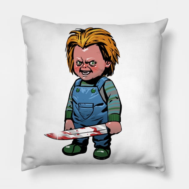 Chucky Pillow by ohshirtdotnet