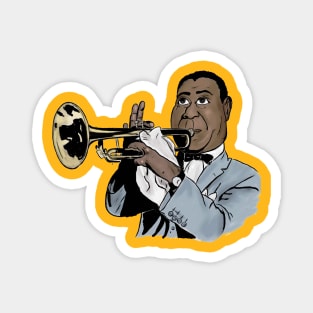 Louis Armstrong Magnet