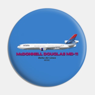 McDonnell Douglas MD-11 - Delta Air Lines Pin