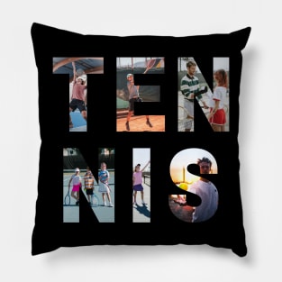 Tennis: Fun for all ages Pillow