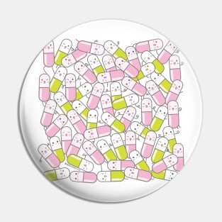 cute pills cartoon Pin